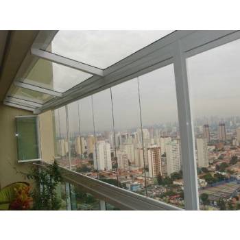 Fechamento de Sacadas com Vidro Retratil Preço em Grajaú